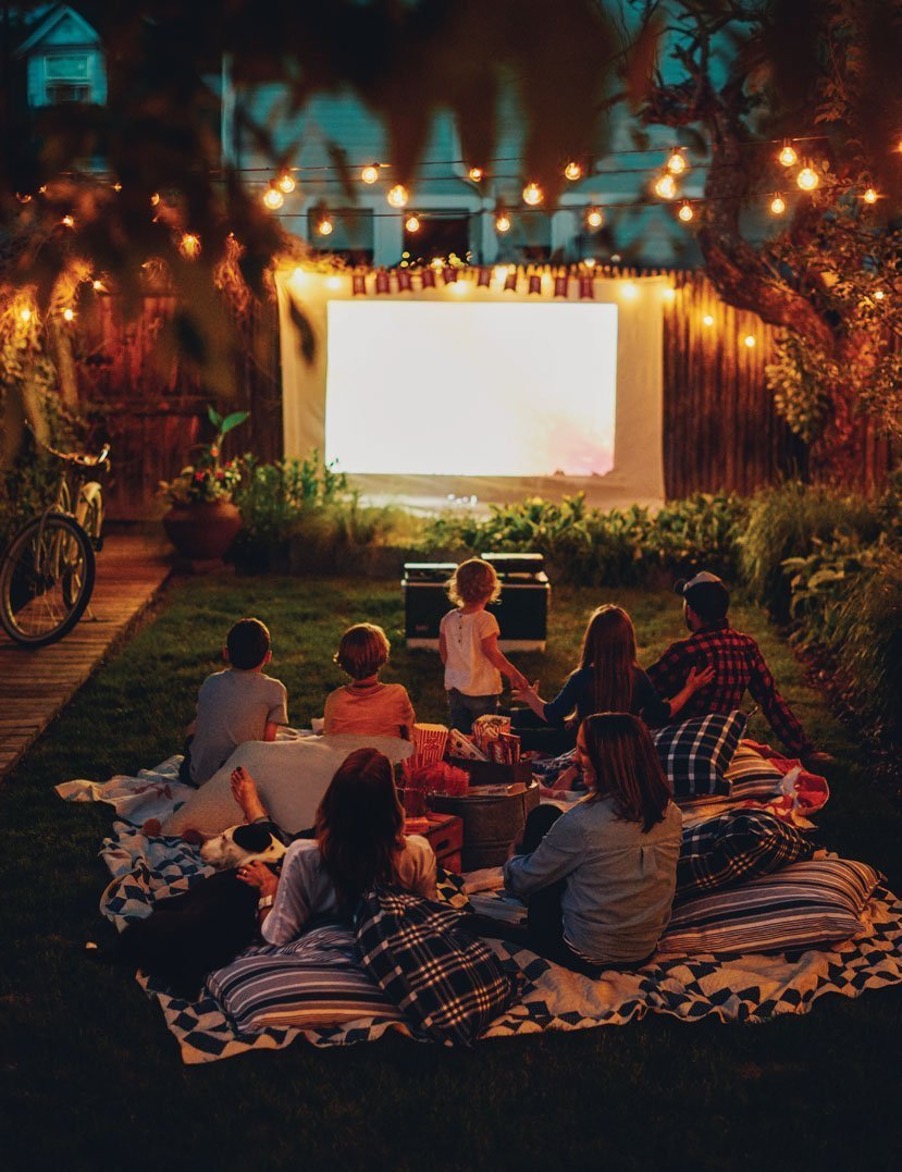 Plan a Backyard Movie Night